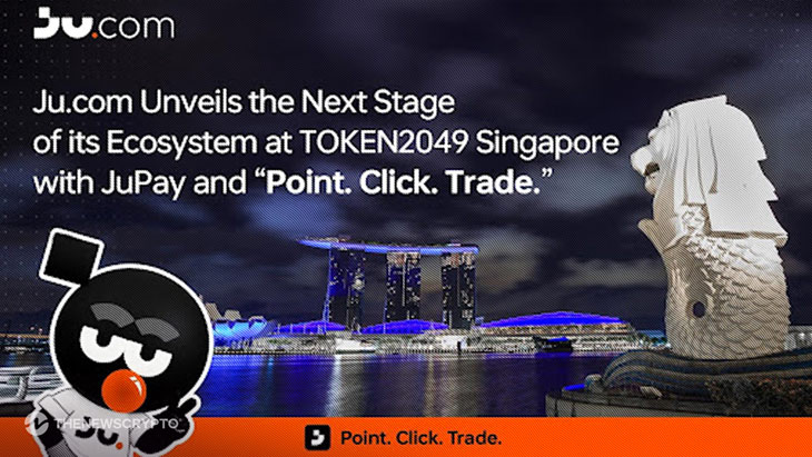 Ju.com Unveils the Next Stage of its Ecosystem at TOKEN2049 Singapore with JuPay and Point. Click. Trade.