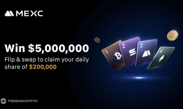 MEXC Launches Flip Fest Event With 5,000,000 USDT Prize Pool