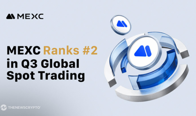 TokenInsight: MEXC Ranks Second in Global Spot Trading, Capturing 11% of Market Share in Q3 2025 