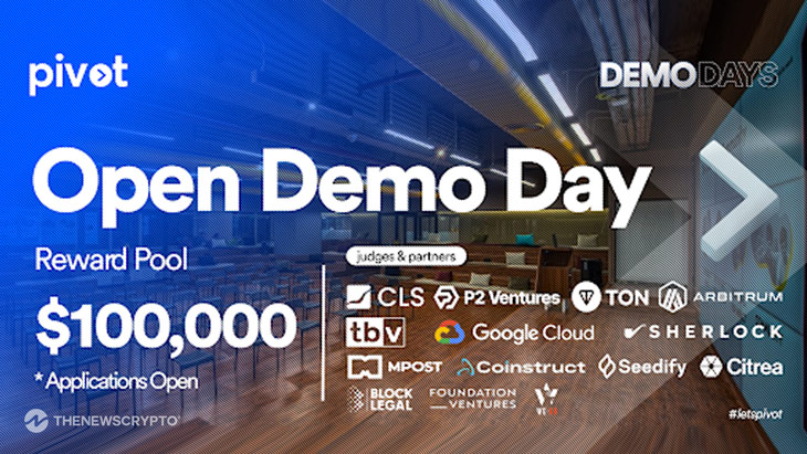 Pivot Launches the First Open Demo Day with $100,000 in Rewards, in Collaboration with Major Web3 Ecosystems
