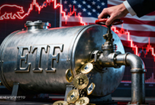 Bitcoin & Ether ETFs Experience Sharp Decline Following Market Turbulence