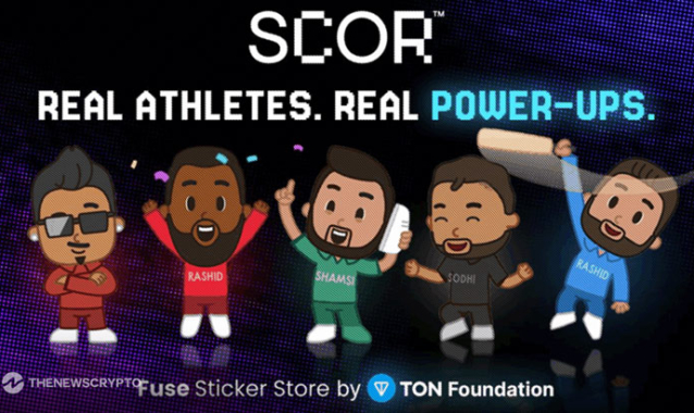 Sweet Launches SCOR Sticker Store on Telegram with Sports-Themed Collectible Packs