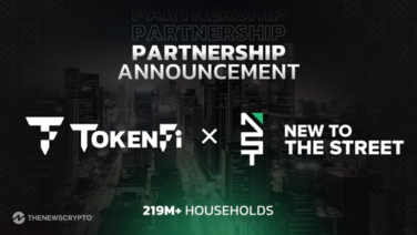 TokenFi and New to The Street Announce National Media Partnership to Reach 219M+ Households