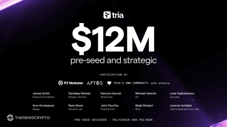 Tria raises $12M to be the leading self-custodial neobank and payments infrastructure for humans and AI.