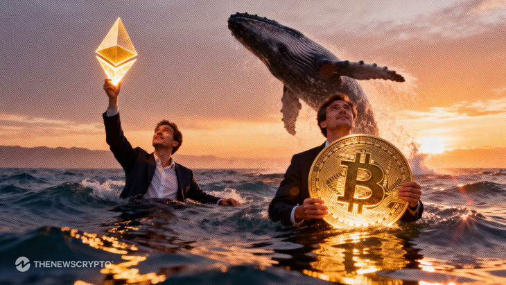 Whales Accumulating Bitcoin and Ethereum Tokens; What’s next for BTC Price and ETH Price?