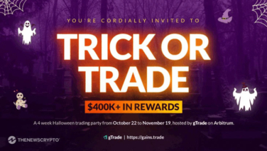 gTrade Launches $400K “Trick or Trade” Halloween Contest on Arbitrum