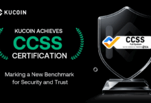 KuCoin Achieves CCSS Certification, Setting New Benchmark in Crypto Security
