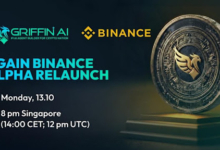 Griffin AI Completes $GAIN Token Swap with Financial Contribution from Binance and Activates the $1 Million Tranche of Buy-Back Fund