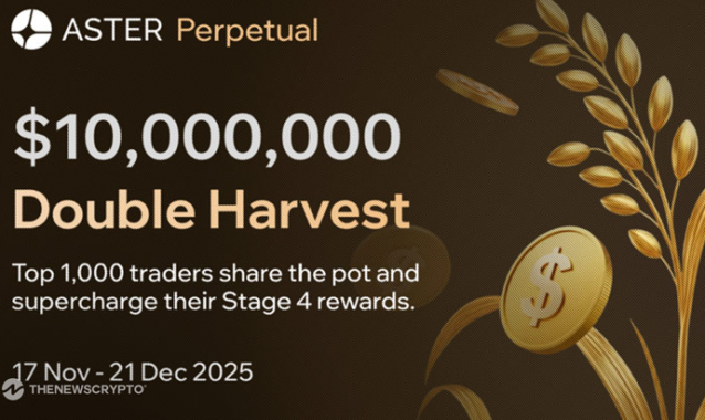 Aster Launches Stage 4 Airdrop and $10M Trading Competition to Accelerate Ecosystem Growth