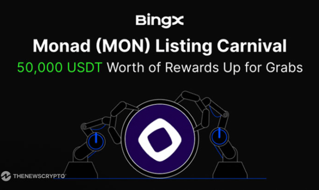 BingX Among the First Exchanges to List Monad (MON), Enabling Early Access for Users 