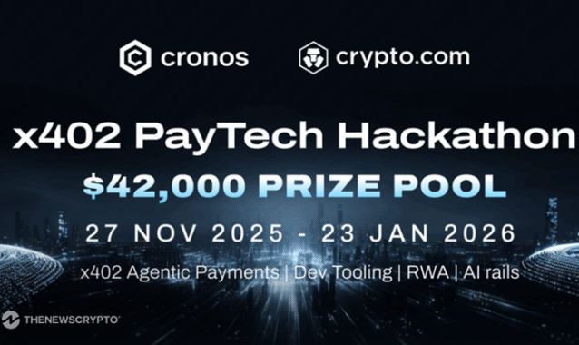 Cronos Launches x402 PayTech Hackathon to Boost AI-Native On-Chain Payments