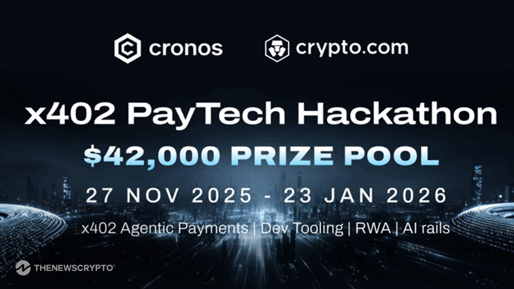 Cronos Launches x402 PayTech Hackathon to Boost AI-Native On-Chain Payments