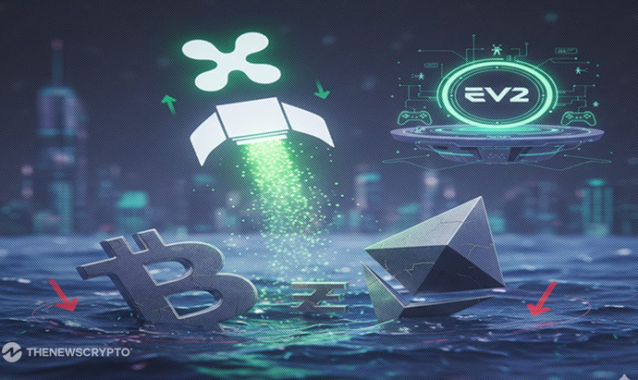 Crypto Market Update: Bitcoin and Ethereum Retreat as XRP ETF Nears Launch, $EV2 Token Presale Gains Traction