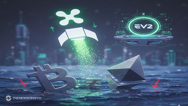 Crypto Market Update: Bitcoin and Ethereum Retreat as XRP ETF Nears Launch, $EV2 Token Presale Gains Traction