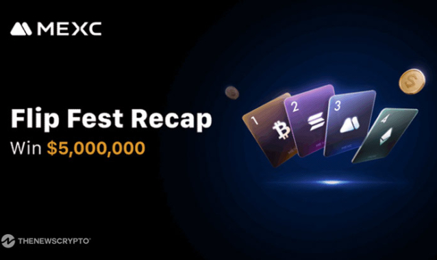 MEXC Flip Fest Event Concludes With Over 200,000 Participants and 5 Million USDT in Rewards Distributed