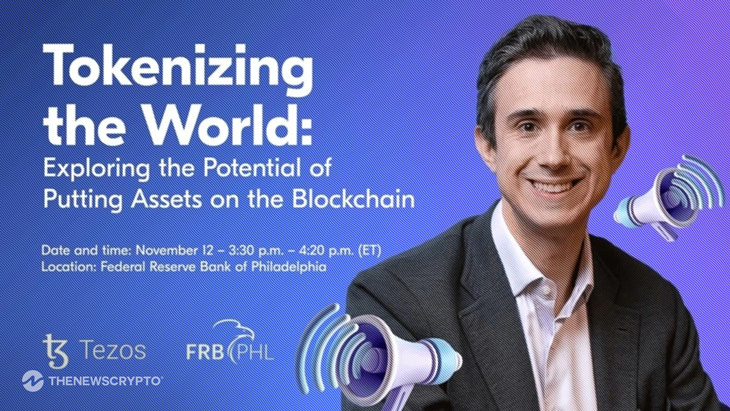 Tezos Co-Founder Arthur Breitman to Speak at Federal Reserve’s 9th Annual Fintech Conference