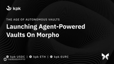 kpk Launches Agent-Powered Vaults on Morpho