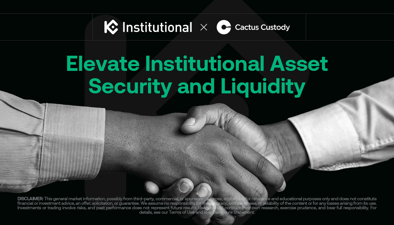 KuCoin Institutional Partners with Cactus Custody to Boost Secure Institutional Trading