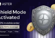 Aster Launches Shield Mode, a Protected High-Performance Trading Mode for On-Chain Traders