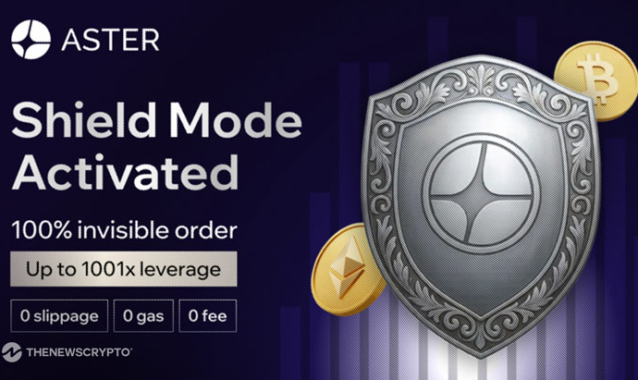 Aster Launches Shield Mode, a Protected High-Performance Trading Mode for On-Chain Traders