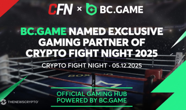 BC.GAME named Exclusive Gaming Partner of Crypto Fight Night 2025