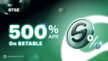 BTSE Unveils Stable Staking: A Major Initiative Offering Up to 500% APR