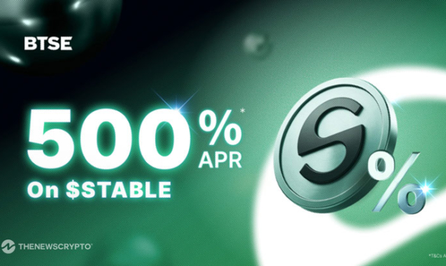 BTSE Unveils Stable Staking: A Major Initiative Offering Up to 500% APR
