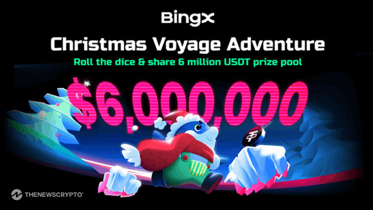 BingX Launches $6 Million Christmas Voyage Adventure With Trading Contests and Airdrops