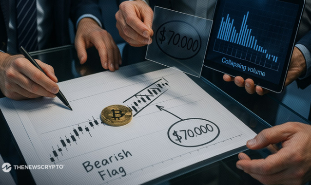 Bitcoin (BTC) Price Under Pressure: Is a Bearish Flag Flashing a Warning of a Slide to $70K?