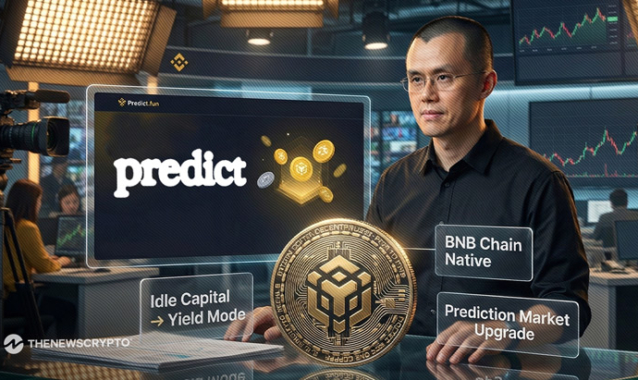 CZ Unveils BNB Chain Prediction Platform That Generates Yield on Locked Funds