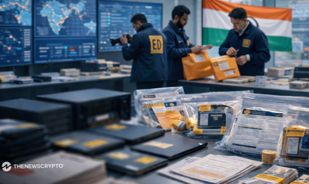 ED Raids Multiple Locations in India Over Fake Crypto Investment Firm