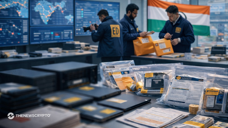 ED Raids Multiple Locations in India Over Fake Crypto Investment Firm