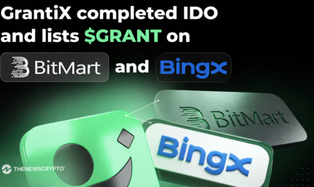 $GRANT Is Live: GrantiX Lists on BitMart and BingX After Successful IDOs