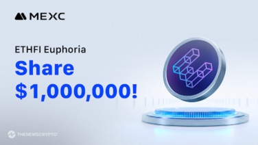 MEXC Launches ETHFI Euphoria Campaign with $1 Million Prize Pool