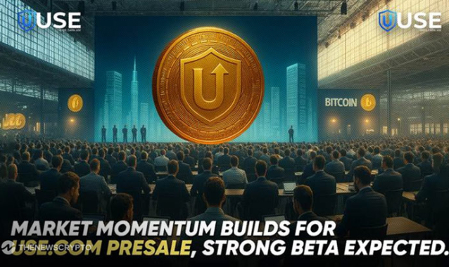 Market Momentum Builds Around the USE.com Presale as Analysts Expect a Strong Beta Phase