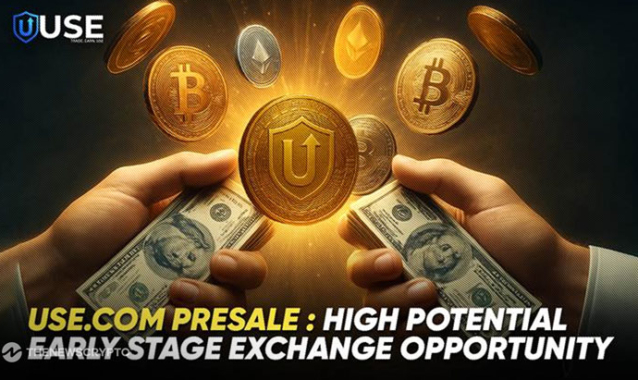 USE.com Presale Begins as Analysts Highlight It as a High-Potential Early-Stage Exchange Opportunity