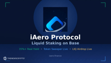 iAero Protocol Launches Token Sweeper, Distributes 5% of LIQ Supply to Stakers
