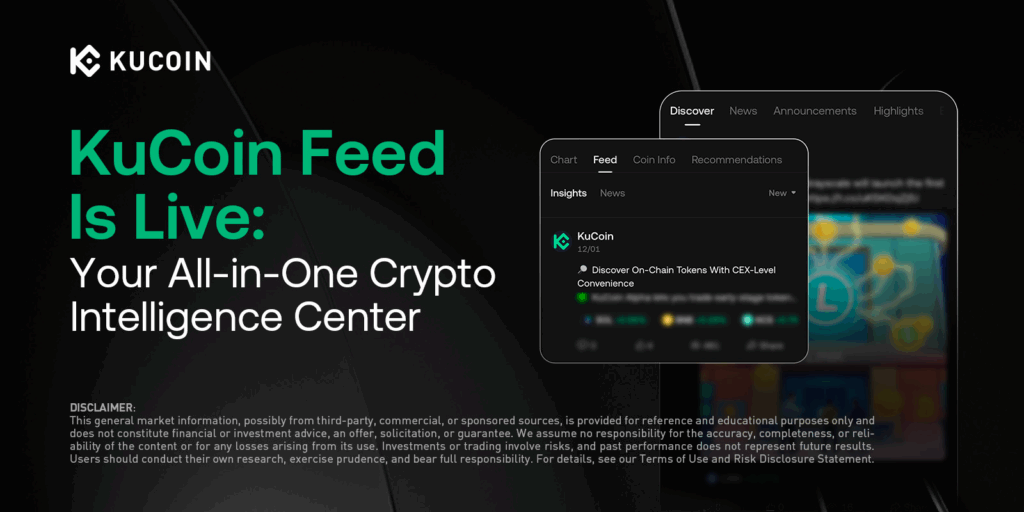 KuCoin Debuts ‘KuCoin Feed’ for Smarter AI-Powered Market Insights
