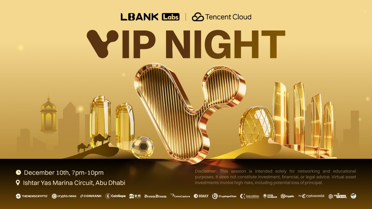 LBank Labs and Tencent Cloud To Host Exclusive VIP Night in Dubai