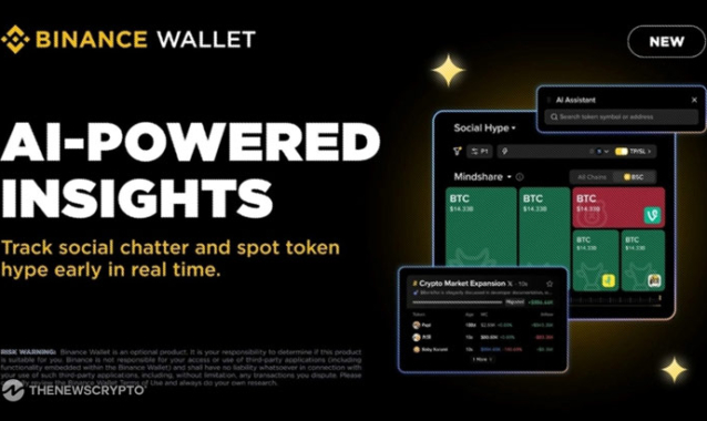 Binance Wallet Unveils AI-Powered Social Hype, Topic Rush, and AI Assistant to Simplify Web3 Discovery