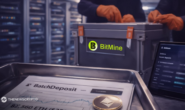BitMine Stakes $259M ETH as Validator Queue Nears 1M Ether