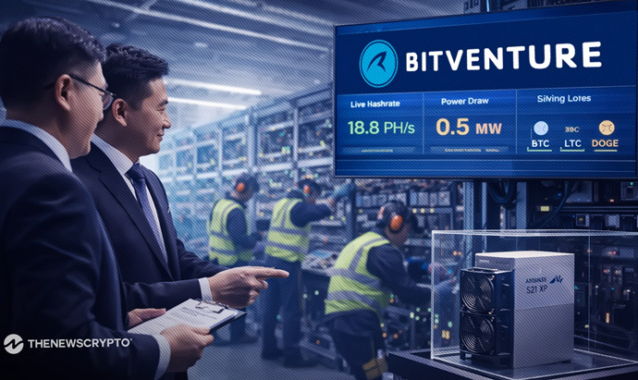 Nasdaq-Listed BitVentures Enters Crypto Mining With New Digital Assets Business Unit