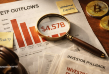 Bitcoin ETFs Record $4.57 Billion Outflows in Final Two Months of 2025