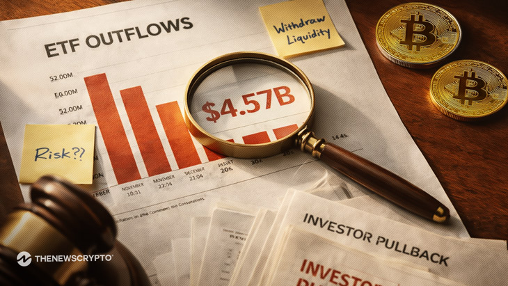 Bitcoin ETFs Record $4.57 Billion Outflows in Final Two Months of 2025
