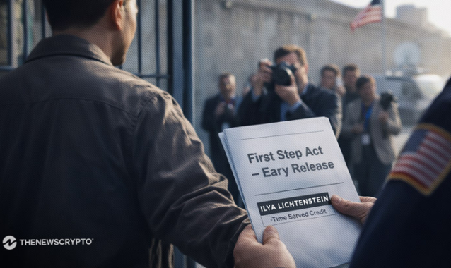 Bitfinex Hack Convict Ilya Lichtenstein Released Early Under US First Step Act
