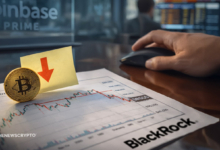 Bitcoin Slips to $95K While BlackRock Moves Billions in BTC and ETH From Coinbase