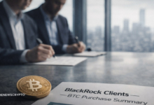 BlackRock Clients Add 3,199 BTC in Fresh Institutional Buying