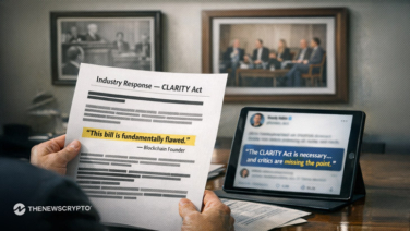 U.S. Crypto Regulation Debate Heats Up as Hoskinson Criticises CLARITY Act Endorsement
