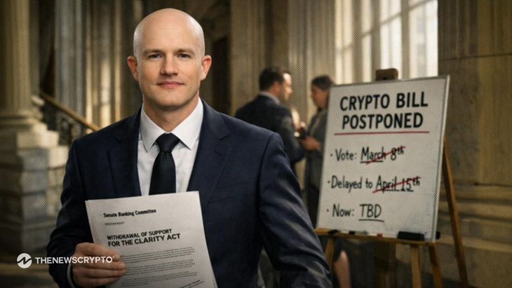 Coinbase Pushback Delays Crypto Market Structure Bill in Senate