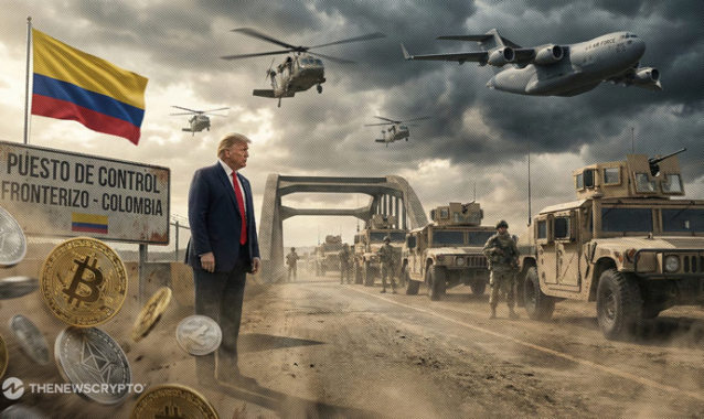 Crypto Markets on Edge After Trump Floats Colombia Strike